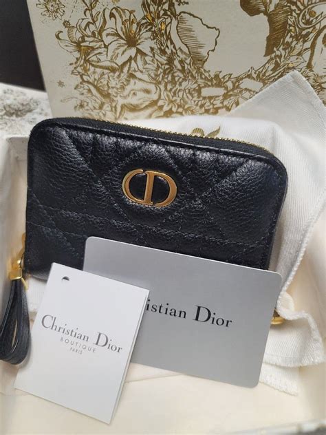 dior wallet caro|dior caro detachable card holder.